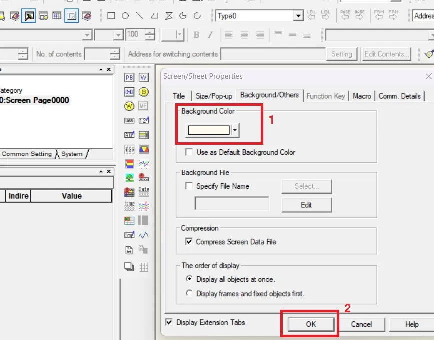 img/CX-Designer/Change Color Of Omron HMI Screen Using CX-DESIGNER.webp